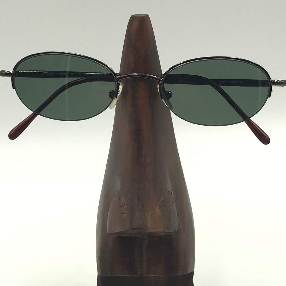 KIRKLAND SIGNATURE METAL BROWN SEMI RIMLESS SHADES